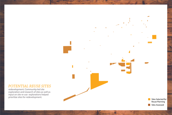 potential reuse sites map