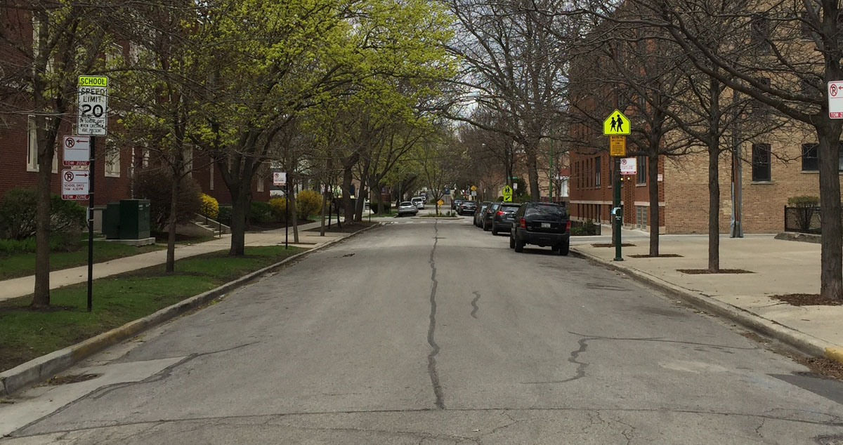 north shore avenue before intervention